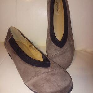 ComfortView Women's Brown Slip-On Shoes